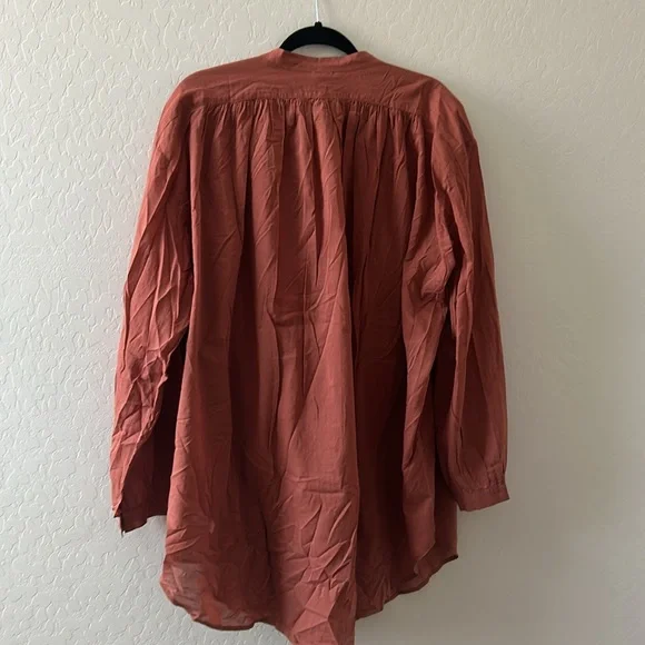 Skin Worldwide Brea caftan color sea breeze oversized swim cover up size 5 xxl - Picture 3 of 6